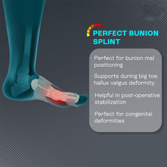 Hallux Valgus Corrector – Adjustable Foot and Toe Alignment Brace for Men & Women