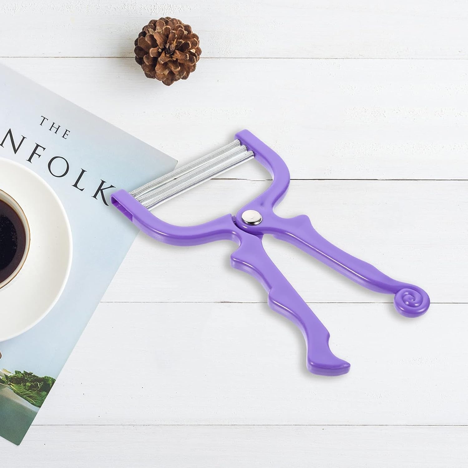 Facial Hair Remover Threading Tool in hand