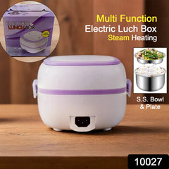 Electric Lunch Box open view with food inside