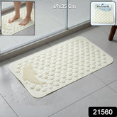 Shower mat with suction cups for bathroom safety