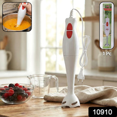 Blender in use for smoothie preparation