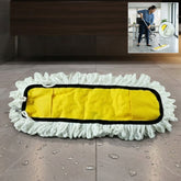 Dust mop refill head 50cm x 20cm on white background