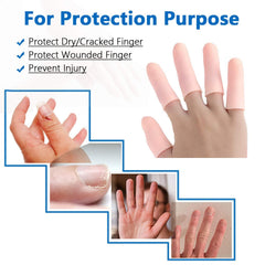 SafeTouch silicone finger caps