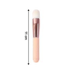 Ergonomic handle face makeup brush