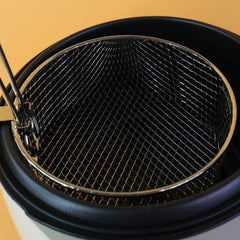 Compact Orbit Electric Deep Fryer in a modern kitchen