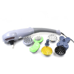 Electric 8-in-1 full body massager with multiple heads