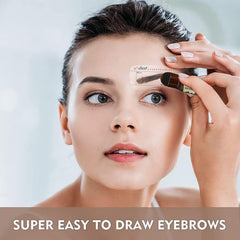 Compact contour stick for hairline and brows