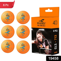 Close-up of 3-star table tennis balls in packaging