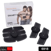 Abdominal muscle stimulator with remote control