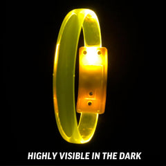 RunBright LED multicolor bracelet for night visibility