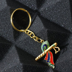kishna  metal keychain