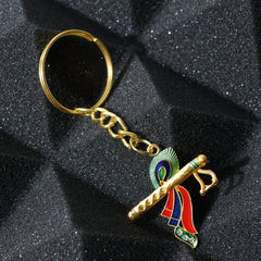 kishna metal keychain