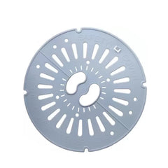 Side view of semi-automatic washing machine safety cap
