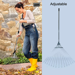 Telescopic handle extended from 115 to 152 cm