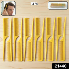 salon tail comb set for sectioning and styling hair