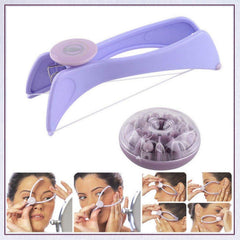 Slique painless hair removal device with threading mechanism.