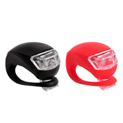 BikeGlow LED Set showing front and tail bike lights