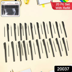 General Purpose Black Ball Pen from Marker Set