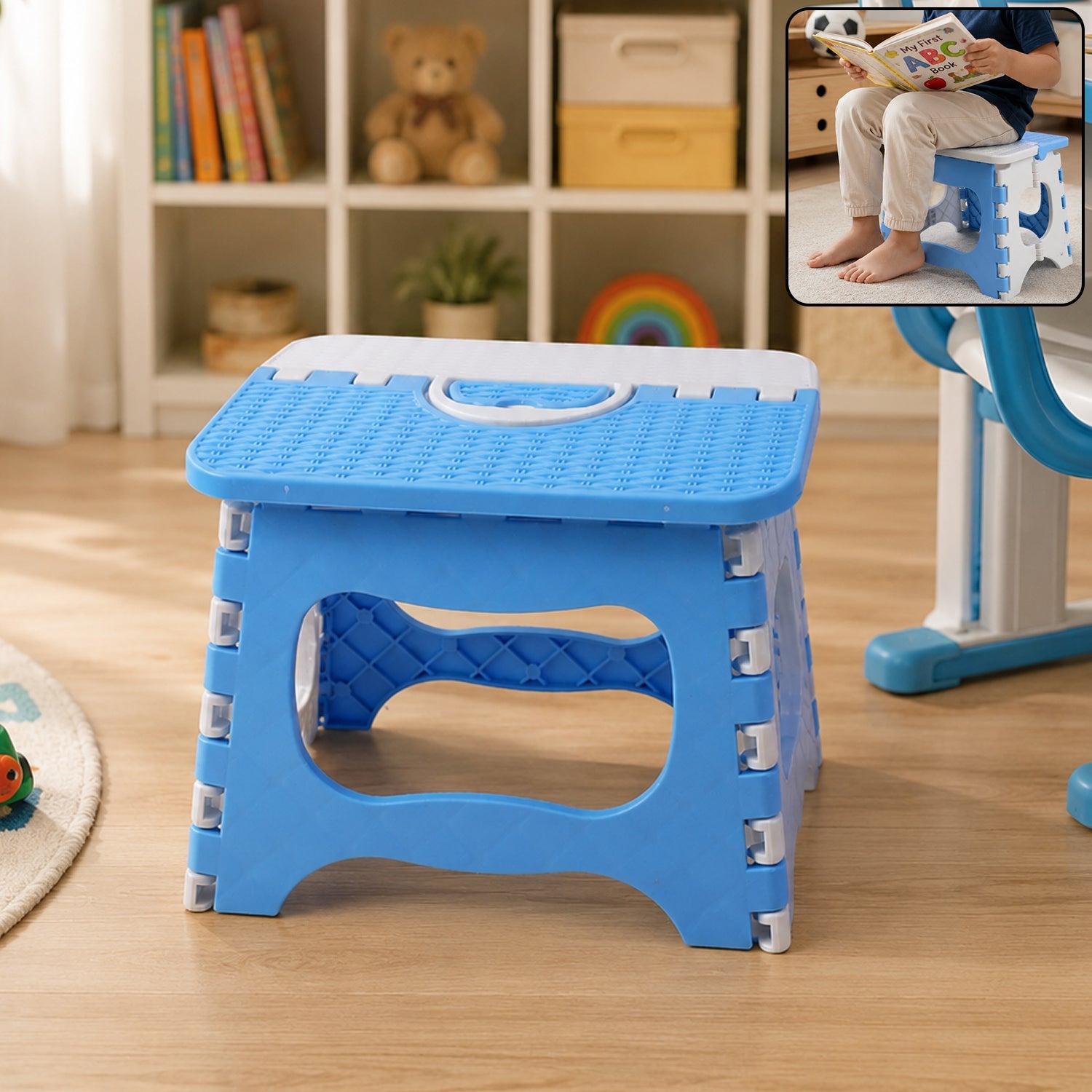 Plastic Multipurpose Stool front view
