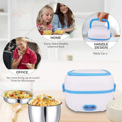 Electric Lunch Box side view in use