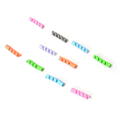 Spiral Charger Cable Protector Data Cable Saver Charging Cords Protective for All Universal Cable Cover (Pack of 10)