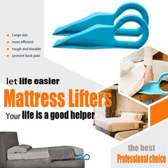 Detail of ergonomic mattress lifter handle & tip