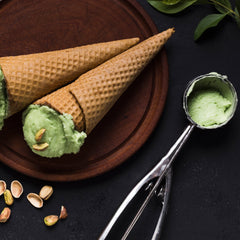 Stainless steel premium ice cream scoop