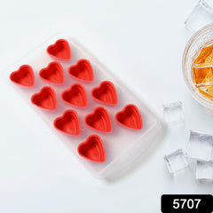 Multi fruit shaped ice cubes made with silicone tray