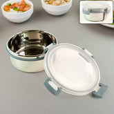 Apex 500 ml Round Airtight Food Storage Container with Clip Lock