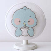 Cartoon fabric mesh fan cover on pedestal fan