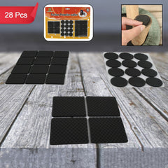 Close-up of rubber furniture pads