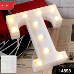 Decorative LED Marquee Alphabet Letter Light “T†(1 Pc)