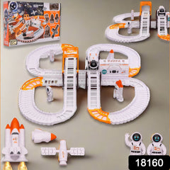 Space Race Track Set For Kids