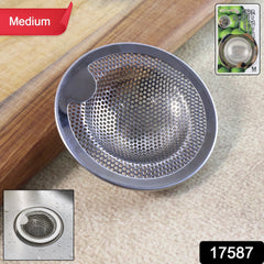 Stainless Steel Kitchen Sink Drain Strainer / Stopper (Medium / 1 Pc)