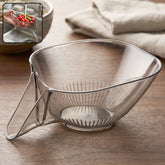 Fruit Vegetable Washing Strainer Basket with funnel drain