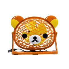 Teddy Bear fan showing side profile