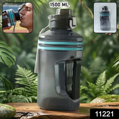 Gym Water Bottle in Use