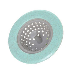 Silicone sink strainer basket protecting drain from food scraps