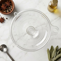 Transparent funnel design detail