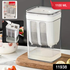 Yogurt Strainer set including mesh and container