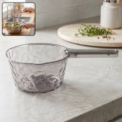 Bathroom water scoop handle