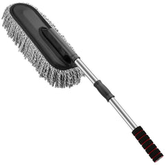 Car Duster showing scale and size reference