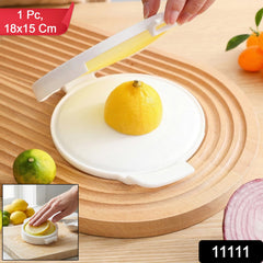 Round Food Saver Storage Container with Lid (1 Pc, 18 x 15 Cm)