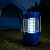 Portable waterproof camping lantern with handle grip