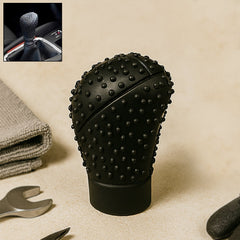 Anti-scratch silicone gear shift knob protective cover on car gear stick