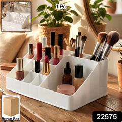 Cosmetic storage organizer with multiple compartments