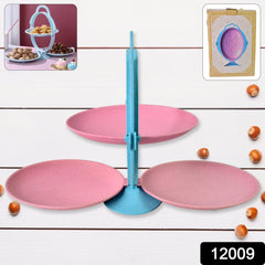 GlamTray Candy Plate displaying fruits