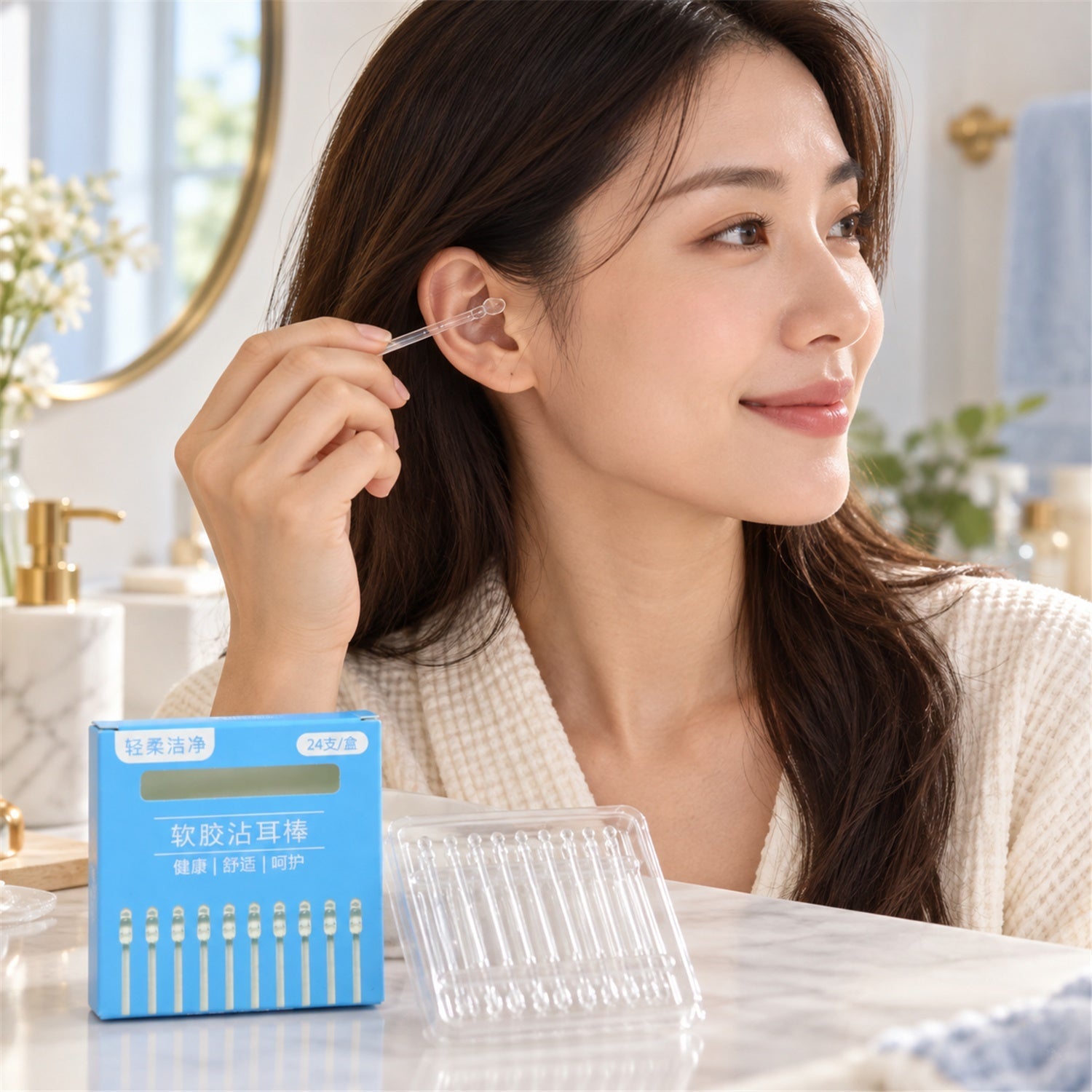 Silicone Ear Cleaning Sticks