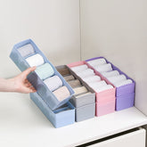 Clear plastic divider tray for sorting beads socks and craft items multicolour India