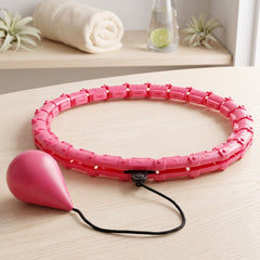 Smart hula hoop with weighted ball